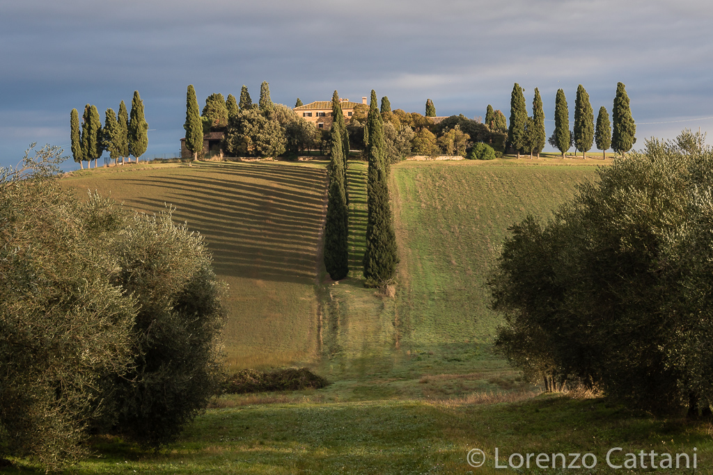 La casa de “Il Gladiatore” (Podere di Poggio Manzuoli)